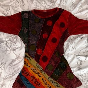 Harem Styled Long Sleeve Shirt